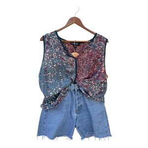 BDG High-Waisted Cowboy Cut off Jean Shorts Size 27